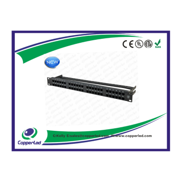 UTP 1U Cat.6A Patch Panel 48Port